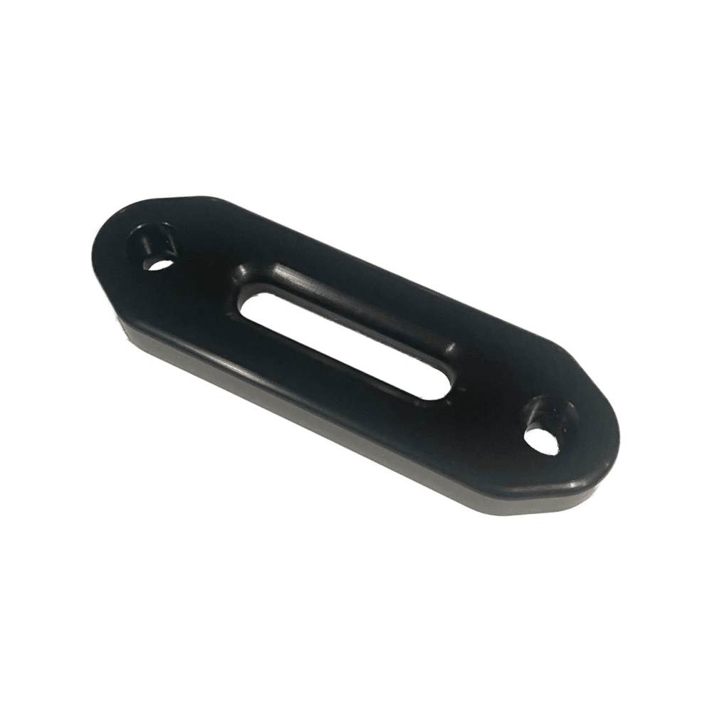 Billet Aluminum Winch Fairlead AJK Offroad 6.0" Black