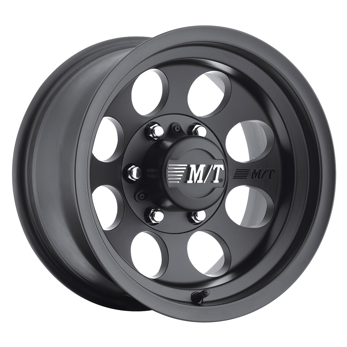 Classic III Wheel 16X8 4 x 8X6.50 Hub Bore 4.929 Satin Black Mickey Thompson