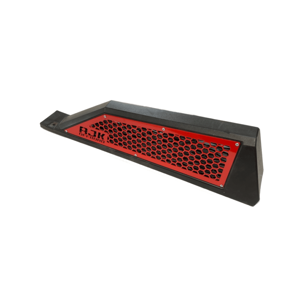 Polaris RZR XP Turbo/Turbo S Vent Covers  AJK Offroad Indy Red  