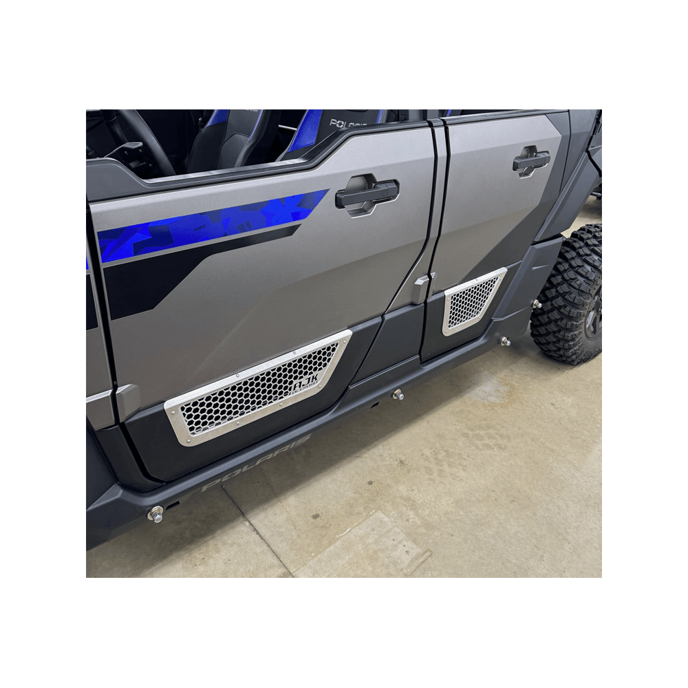 Polaris Xpedition Vented Lower Doors Inserts  AJK Offroad Both Polaris Blue No