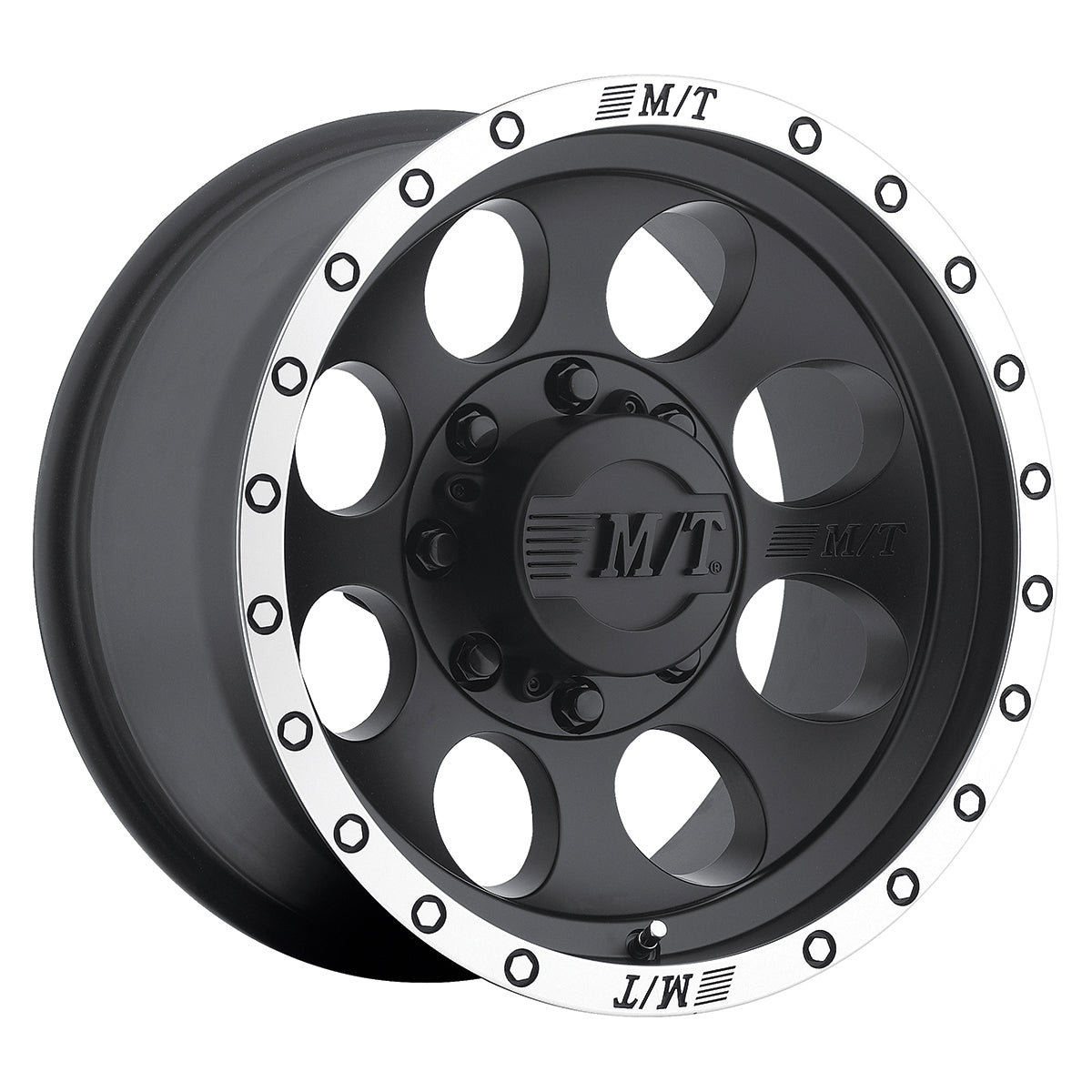 Classic Baja Wheel 17X9 4.5 x 6X5.50 Hub Bore 4.177 Matte Black Mickey Thompson