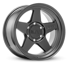 MT Open 5 Wheel 18x9 4.8 x 6x120 Hub Bore 2.638 Satin Black Mickey Thompson