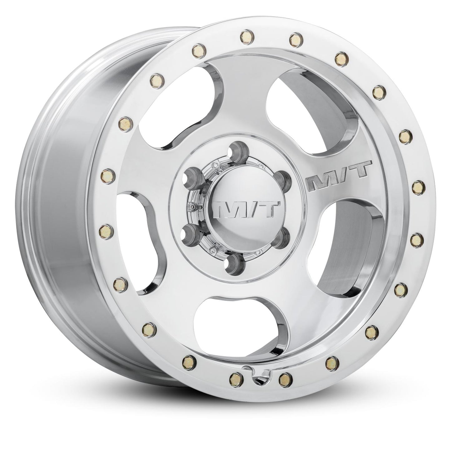 MT Canyon Pro Wheel 18x9 5 x 8X180 Hub Bore 4.929 Polished Mickey Thompson