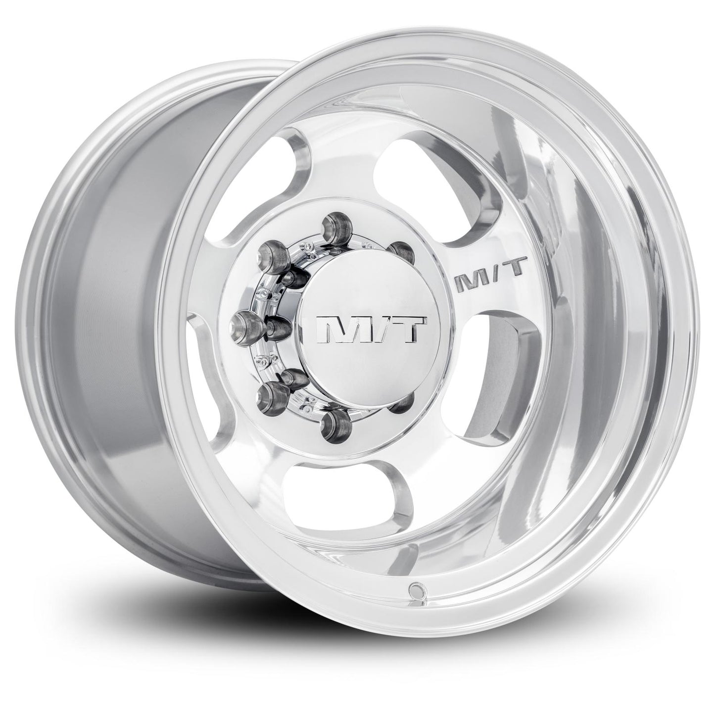 MT Canyon Wheel 17x12 4.25 x 8X170 Hub Bore 125.2 Polished Mickey Thompson