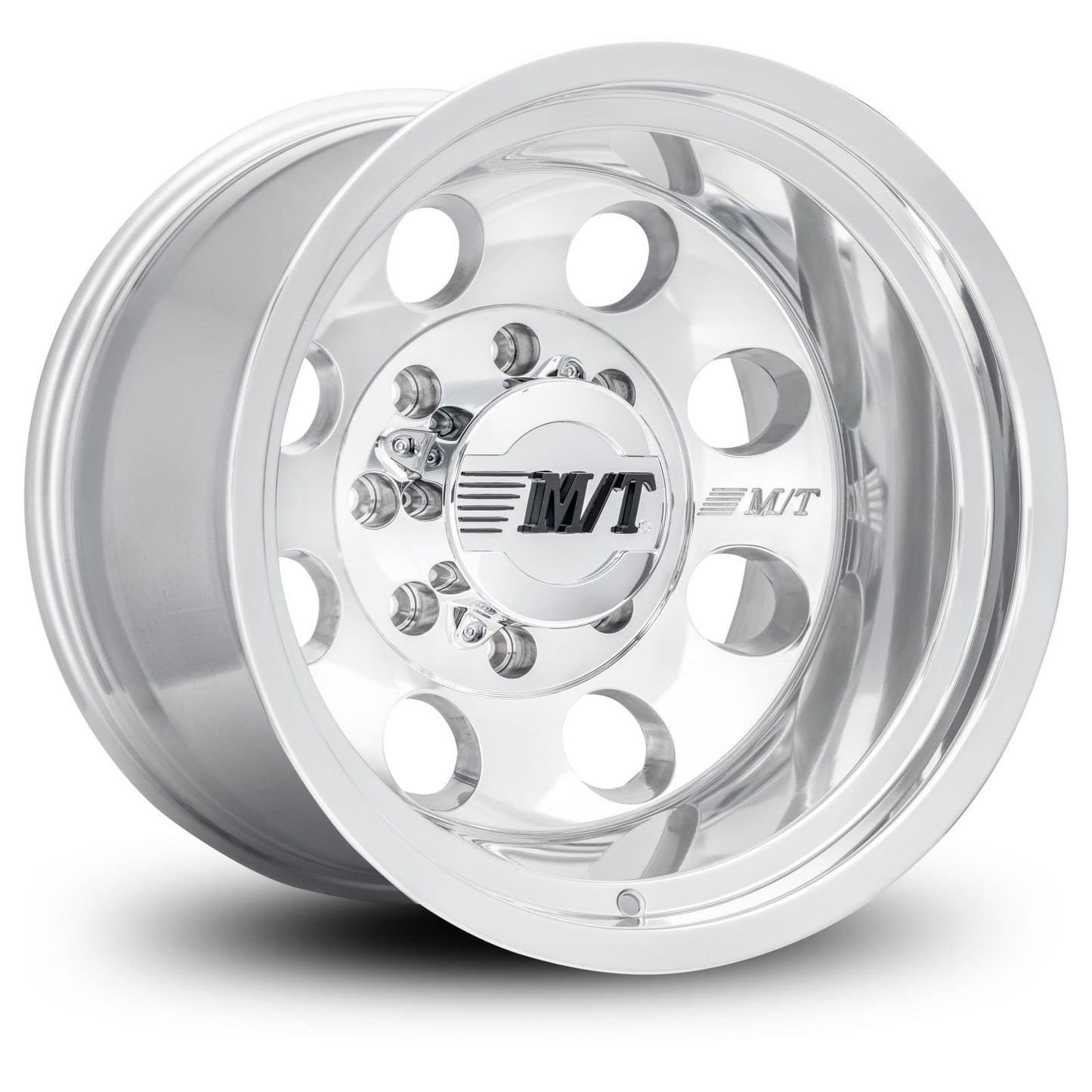 Classic III Wheel 17x12 3.6 x 8x6.5 Hub Bore 4.929 Polished Mickey Thompson