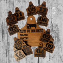 New to the Herd Baby Milestone Marker Set