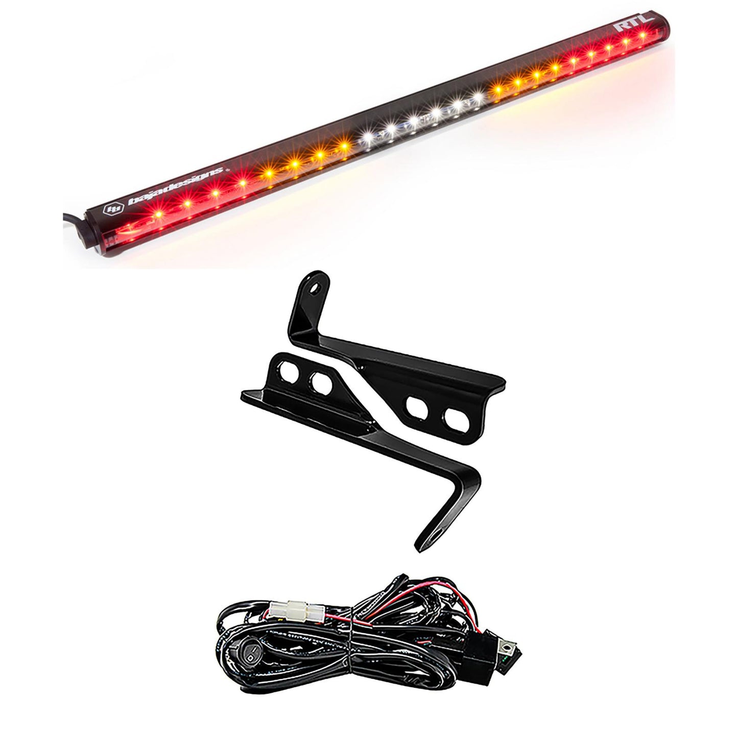 Polaris RZR 15-18 4 Seat 30 Inch RTL-S Rear Light Bar with Bracket Kit Baja Designs