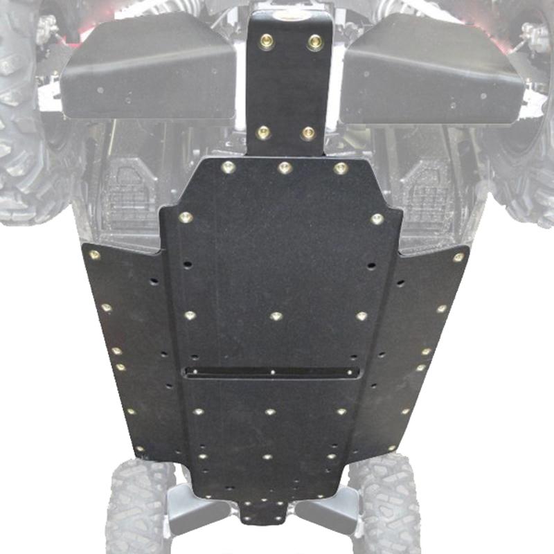 Polaris RZR XP 900 UHMW Skid Plate - Factory UTV