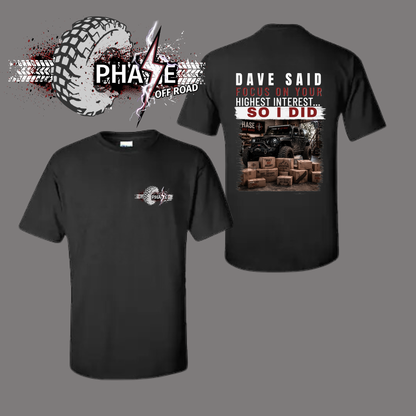 DAVE SAID FOCUS | Jeep & Off-Road Graphic Apparel