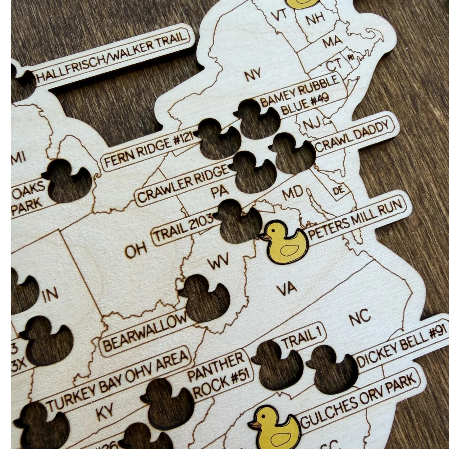 Jeep Overlanding Bucket List Map | USA Off-Road Trail Tracker