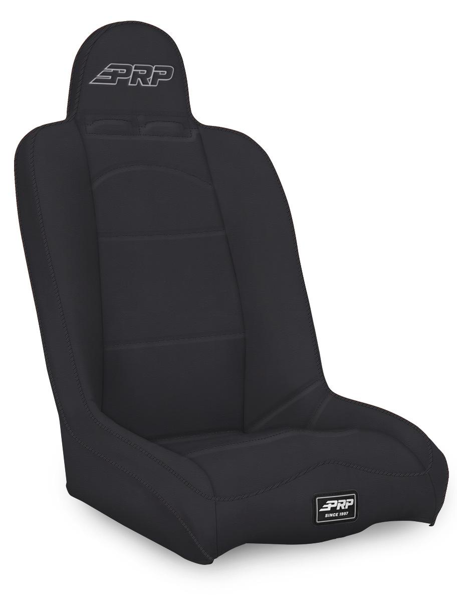 Daily Driver High Back Suspension Seat Black Vinyl PRP Seats