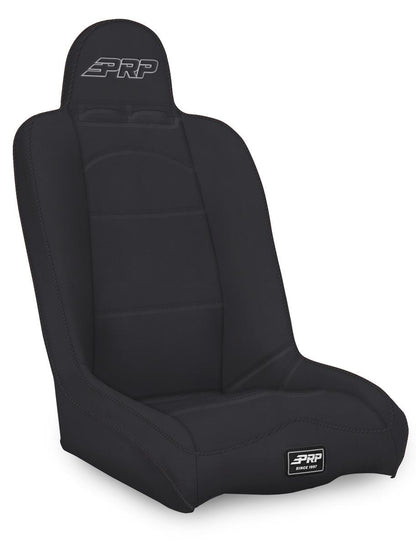 Daily Driver High Back Suspension Seat Black Vinyl PRP Seats