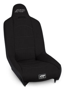 Roadster High Back Suspension Seat All Black 201 201 50 50 PRP Silver Out PRP Seats