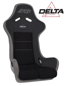Delta Composite Seat Black and Gray PRP Seats