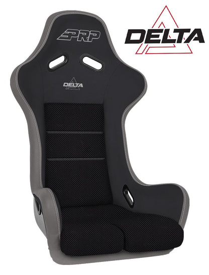 Delta Composite Seat Black and Gray PRP Seats