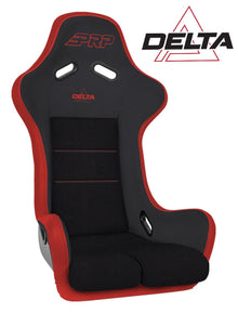 Delta Composite Seat Black and Red PRP Seats