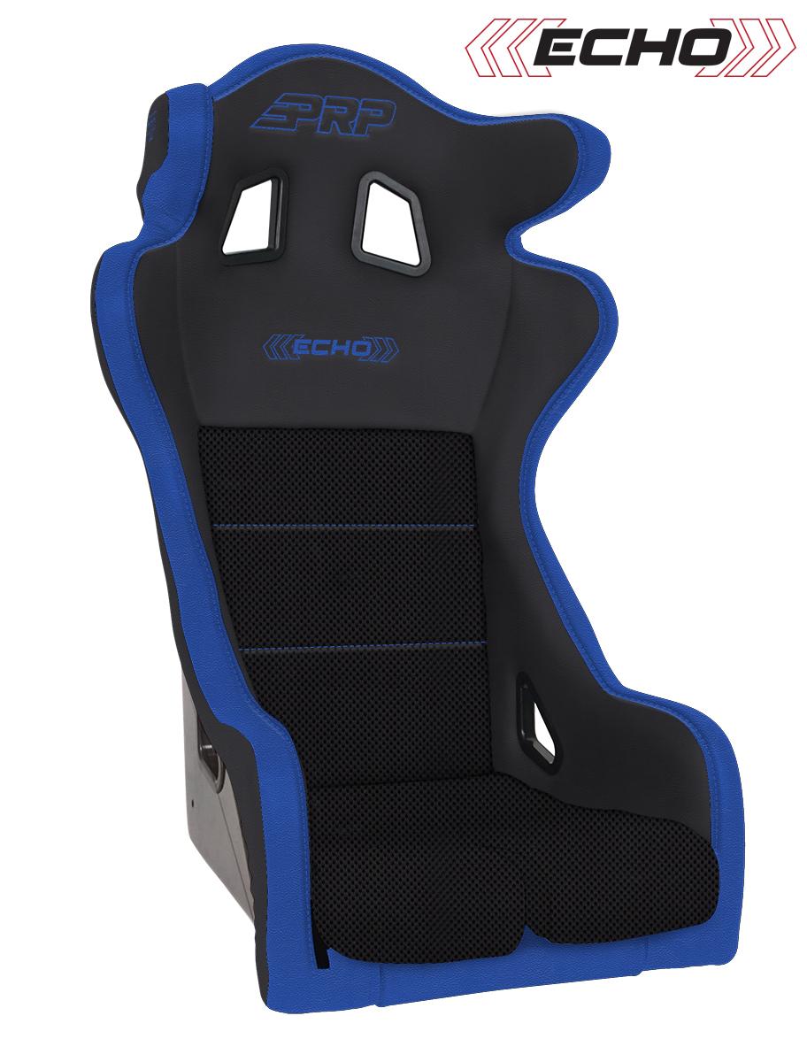Echo Composite Seat Black and Blue PRP Seats