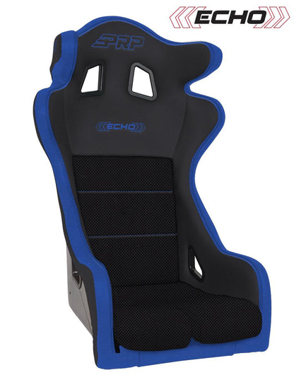 Echo Composite Seat Black and Blue PRP Seats