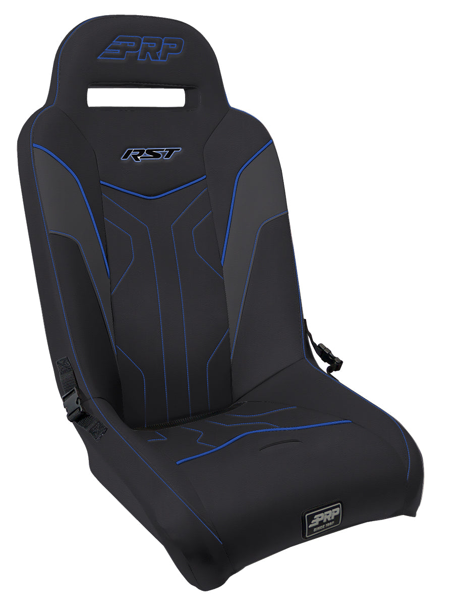 RST Rear Suspension Seat Black and Blue PRP Seats