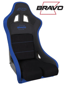 Bravo Composite Seat Black and Blue PRP Seats