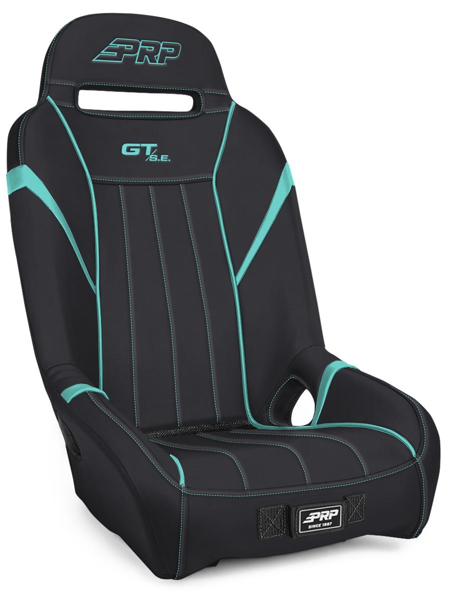 GT/S.E. Suspension Seat Black and Teal PRP Seats