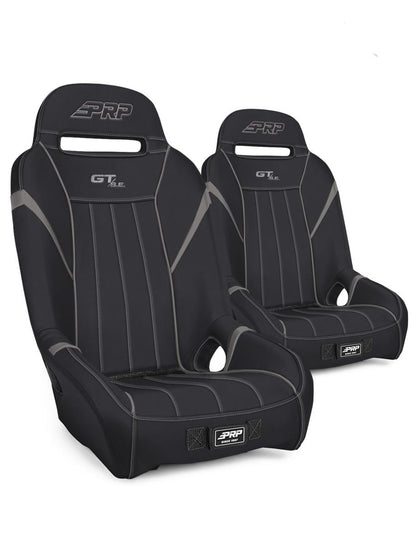 GT/S.E. Suspension Seats Kit for Can-Am Maverick X3 Pair Black & Gray PRP Seats