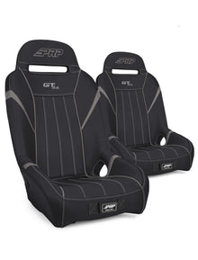 GT/S.E. Suspension Seats Mount & Slider Kit for Can-Am Maverick X3 & Maverick R Pair Black & Gray PRP Seats