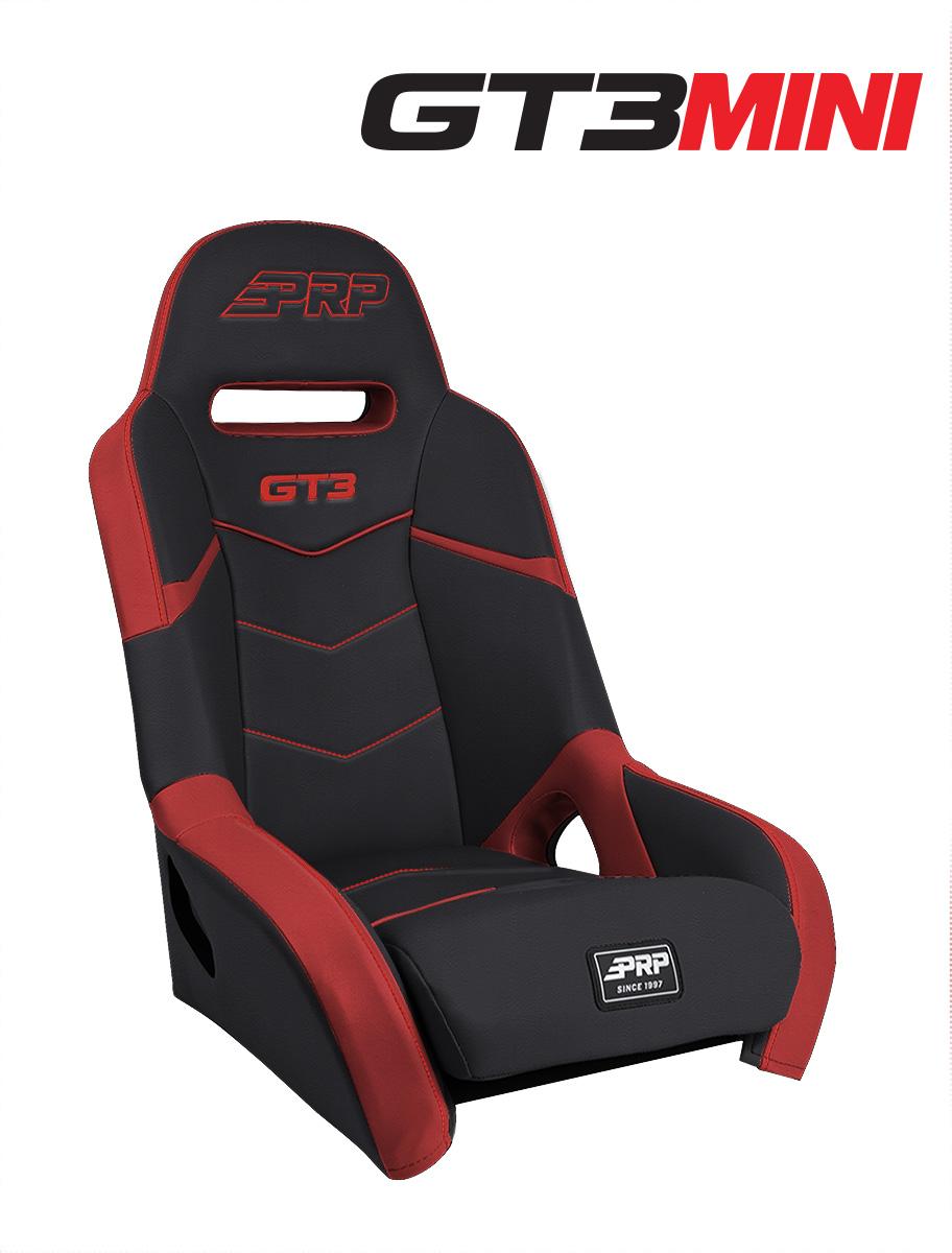 GT3 Mini Suspension Seat Red PRP Seats