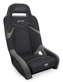 GT3 Suspension Seat Black and Gray PRP Seats