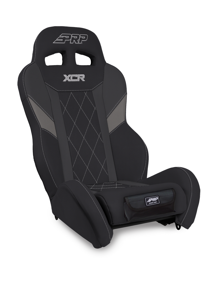XCR Suspension Seat Black and Gray PRP Seats