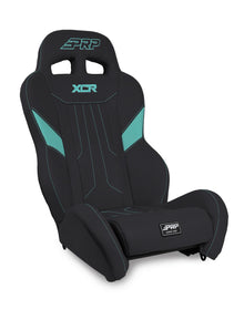 XCR Suspension Seat Black and Teal PRP Seats