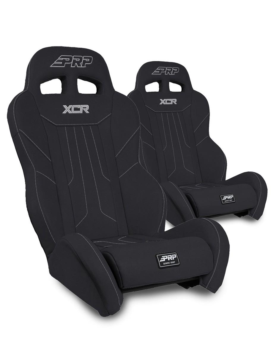 XCR Suspension Seats Mount & Slider Kit for Can-Am Maverick X3 & Maverick R Pair Black PRP Seats