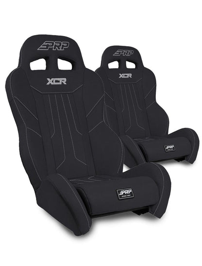 XCR Suspension Seats Mount & Slider Kit for Can-Am Maverick X3 & Maverick R Pair Black PRP Seats
