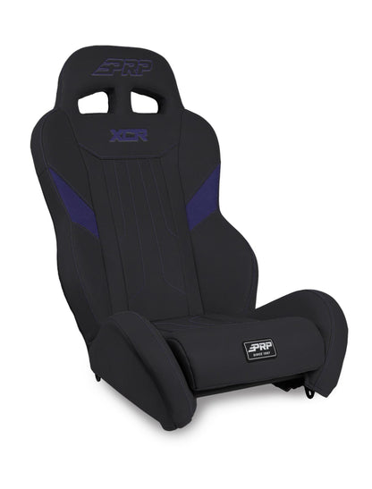 XCR Suspension Seat Black and Purple PRP Seats