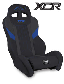 XCR Suspension Seat Black and Blue PRP Seats