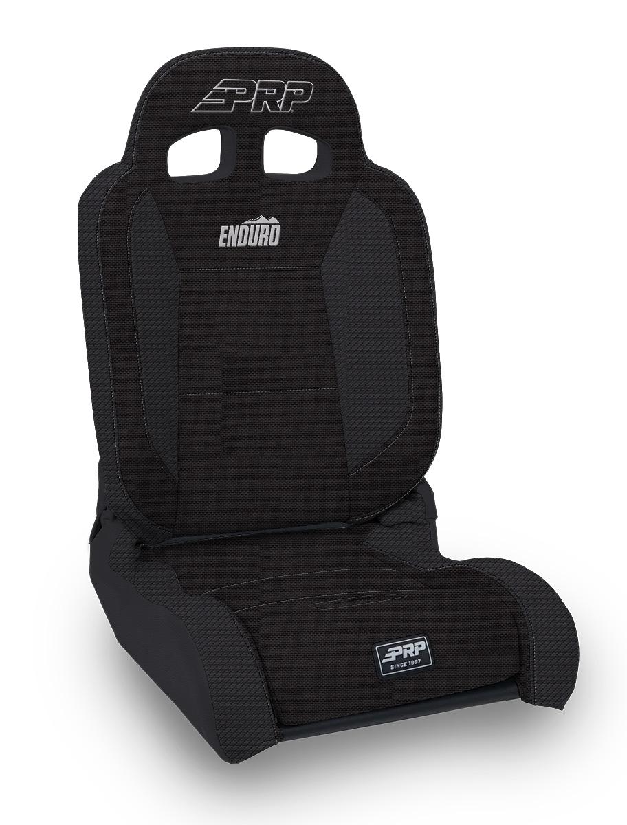 EnduroDaily Reclining Suspension Seat Black Tweed Driver PRP Seats