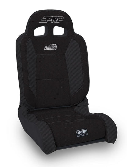 EnduroDaily Reclining Suspension Seat Black Tweed Driver PRP Seats