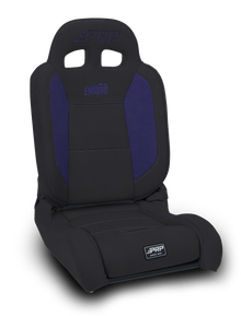 EnduroDaily Reclining Suspension Seat Black and Purple Vinyl Passenger PRP Seats