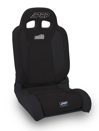 EnduroDaily Reclining Suspension Seat Black Suede Passenger PRP Seats