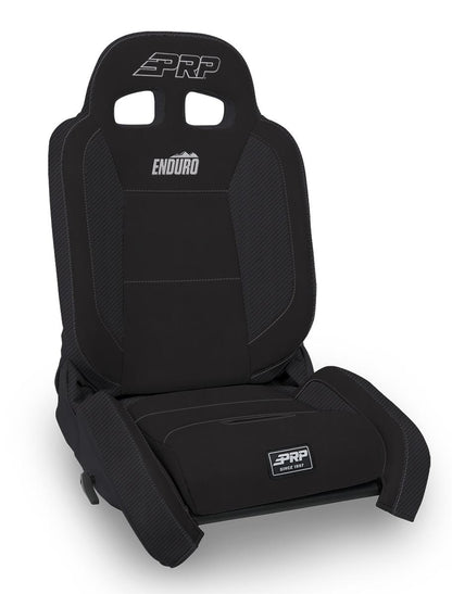 EnduroTrail Reclining Suspension Seat Black Suede Passenger PRP Seats