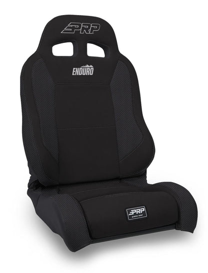 EnduroTrek Reclining Suspension Seat Black Suede Driver PRP Seats