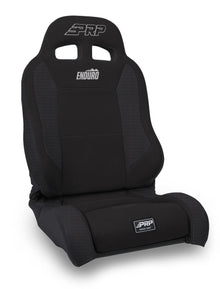 EnduroTrek Reclining Suspension Seat Black Suede Passenger PRP Seats