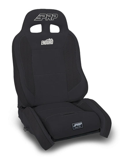 EnduroCrawl Reclining Suspension Seat Black Vinyl Driver PRP Seats