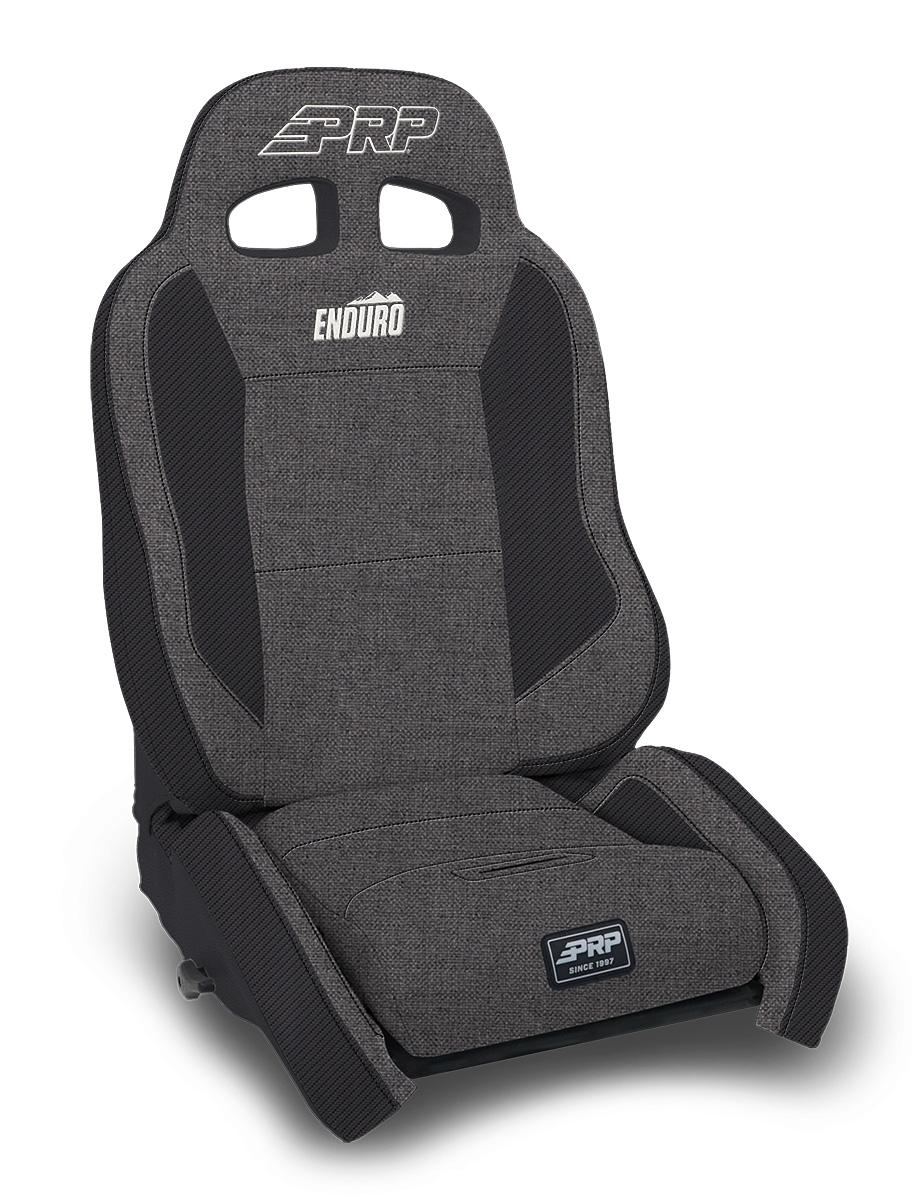 EnduroCrawl Reclining Suspension Seat Tweed Gray Passenger PRP Seats