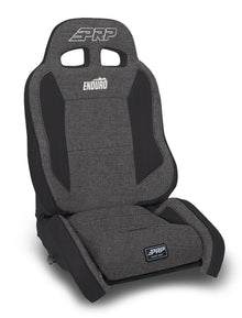 EnduroCrawl Reclining Suspension Seat Tweed Gray Passenger PRP Seats