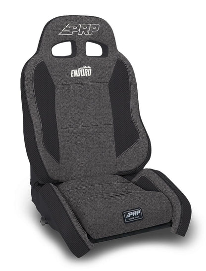 EnduroCrawl Reclining Suspension Seat Tweed Gray Passenger PRP Seats
