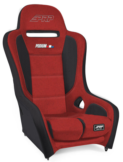 Podium Elite Suspension Seat Red PRP Seats