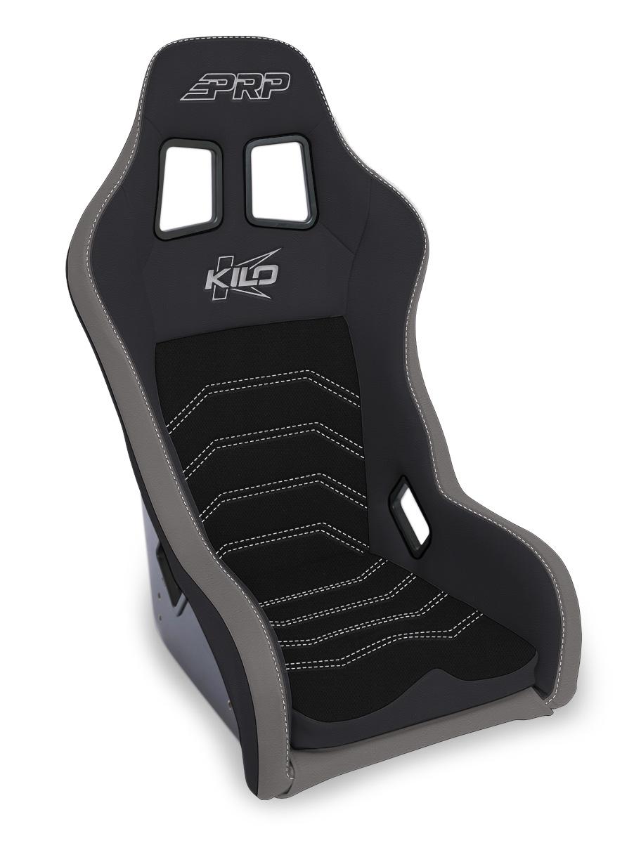 Kilo Composite Seat, Black and Gray PRP Seats