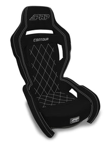 Contour UTV Suspension Seat Black Cloth PRP Seats