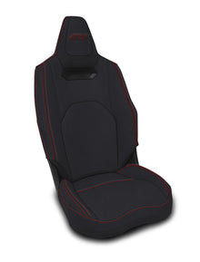 Front Seat Covers for 2025+ Polaris RZR PRO XP PRO R PRO S Pair Black with Red Stitch PRP Seats